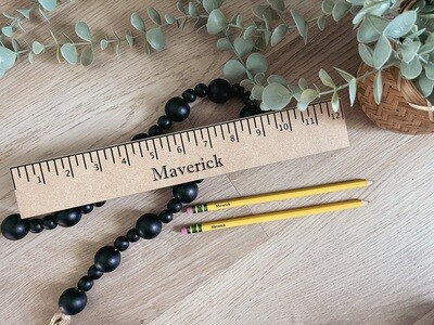 BACK TO SCHOOL - ENGRAVED PENCILS + FREE RULER