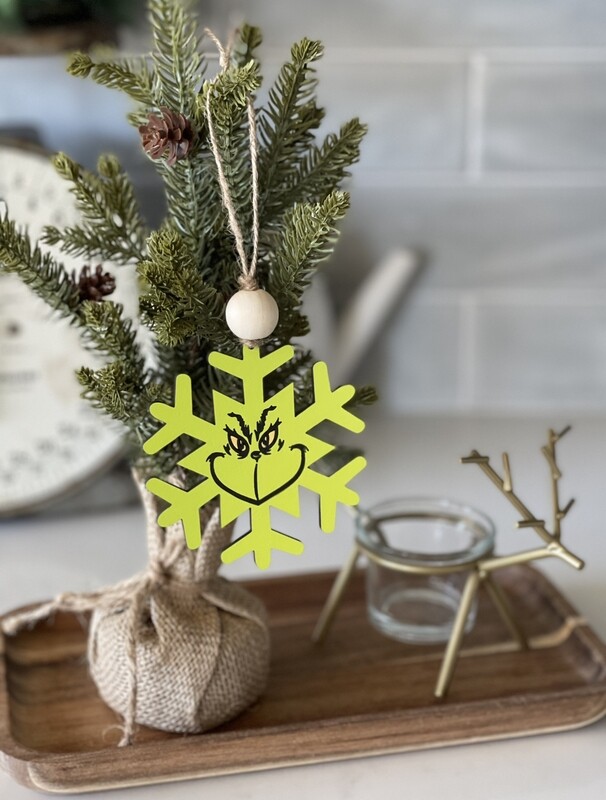 GRINCH SNOWFLAKE