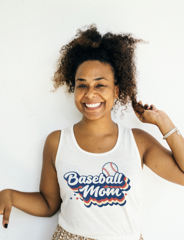 BASEBALL MOM TANK