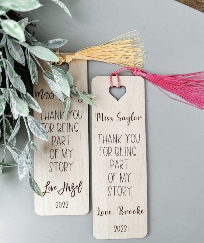 BOOKMARK - PERSONALIZED