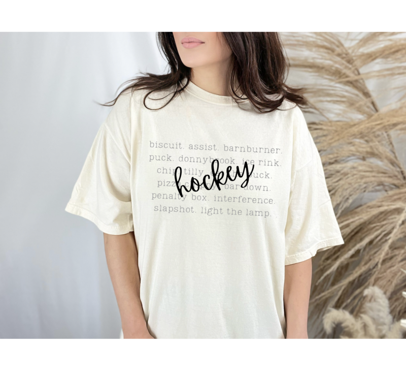 HOCKEY WORD ART