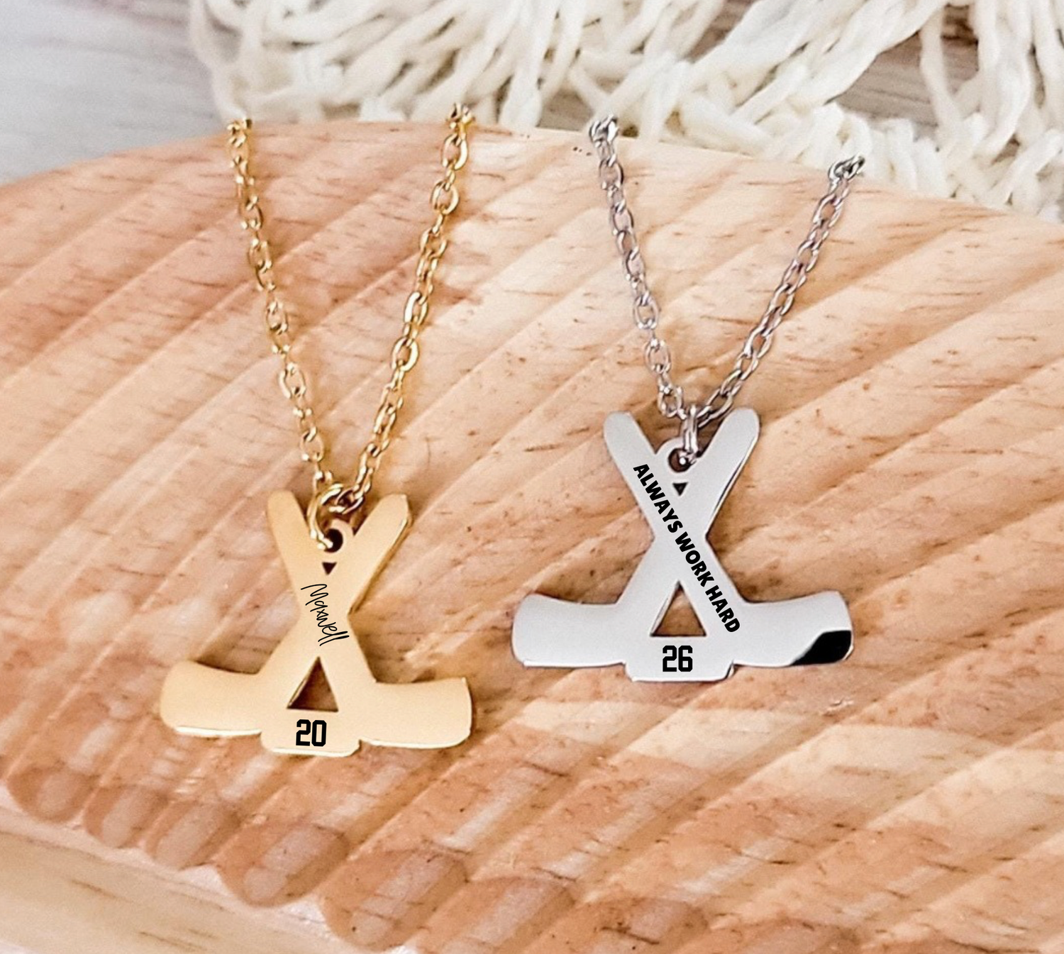 CUSTOM HOCKEY NECKLACE