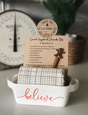 GINGERBREAD CHEESECAKE DIP SET
