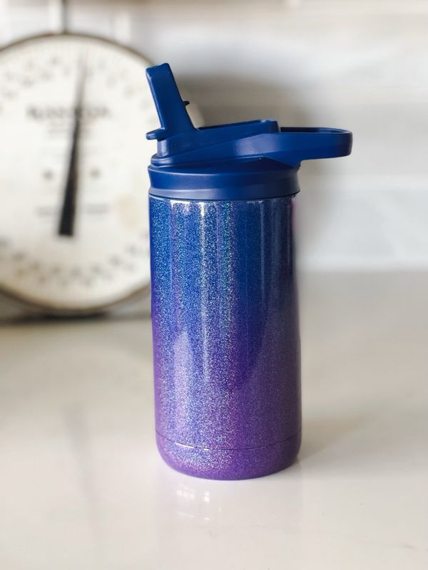KIDS FLIP TOP SPARKLY TUMBER