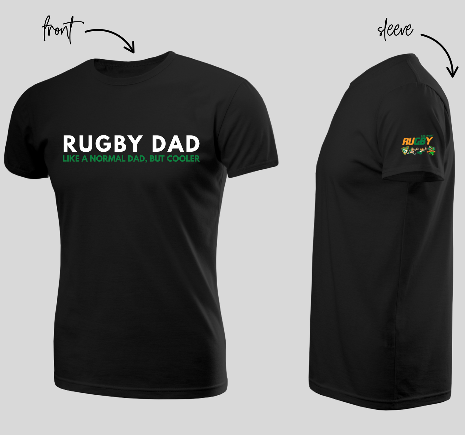 RUGBY DAD - LIKE A NORMAL DAD BUT COOLER