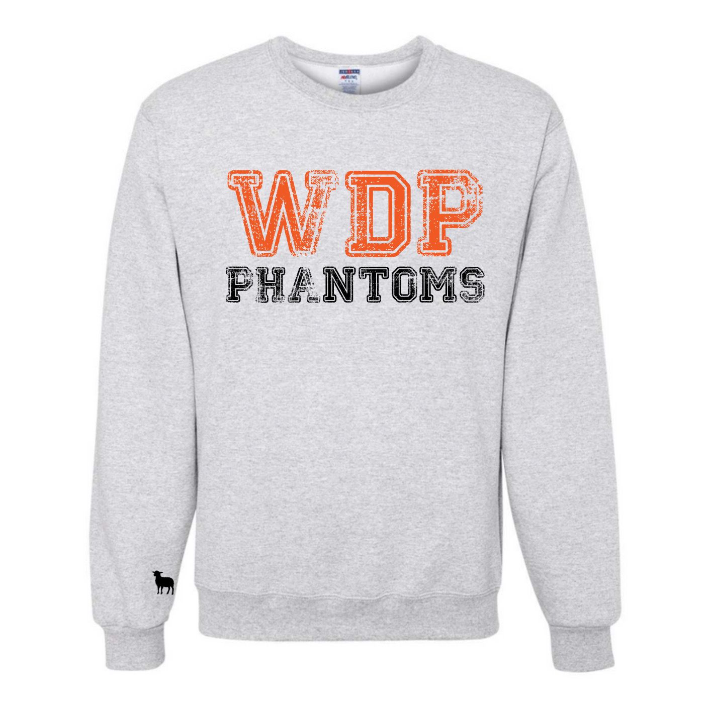 DISTRESSED WDP W/ SMALL BLACK SHEEP