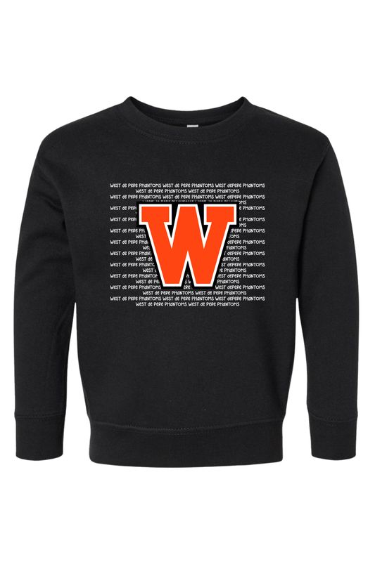 ORANGE W WITH LINE TEXT  - YOUTH