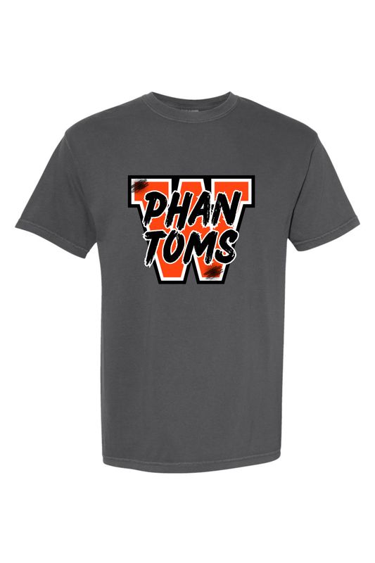 DISTRESSED W WITH BRUSH TEXT - YOUTH