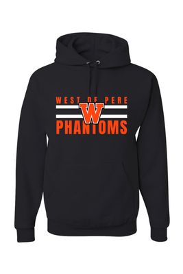WEST DE PERE PHANTOMS W/ BIG W - YOUTH