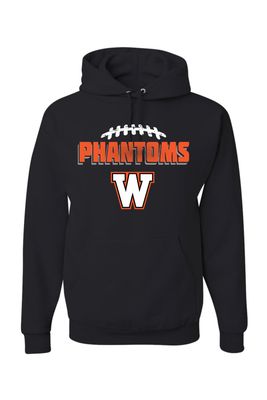 DISTRESSED PHANTOMS W/ W LOGO + FOOTBALL LACES - YOUTH