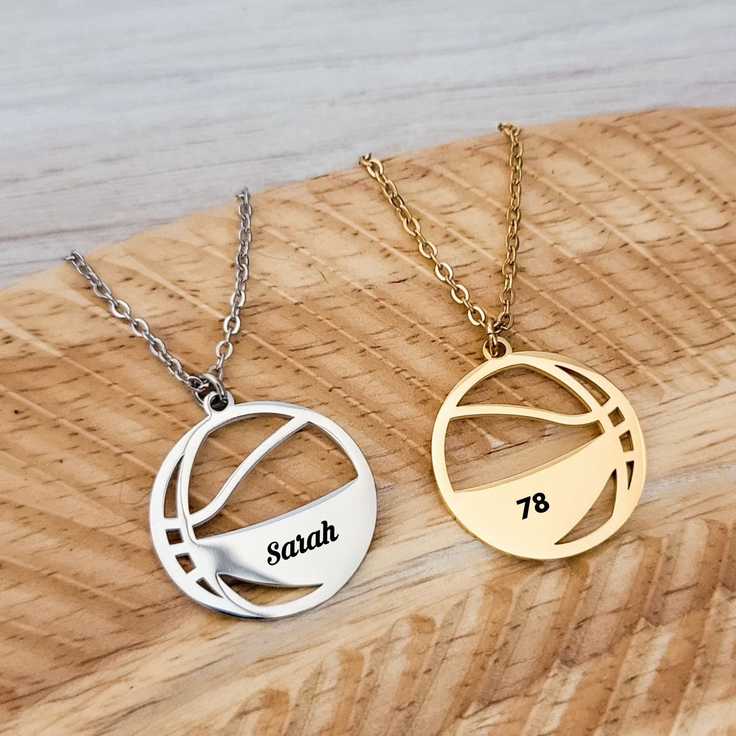 BASKETBALL NECKLACE