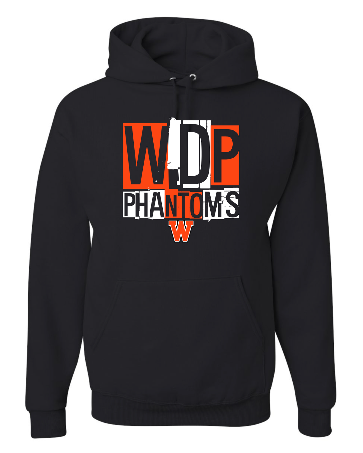 WDP DP ORANGE + WHITE BLOCK  - ADULT