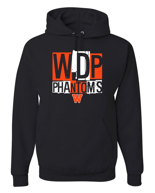 WDP DP ORANGE + WHITE BLOCK  - ADULT