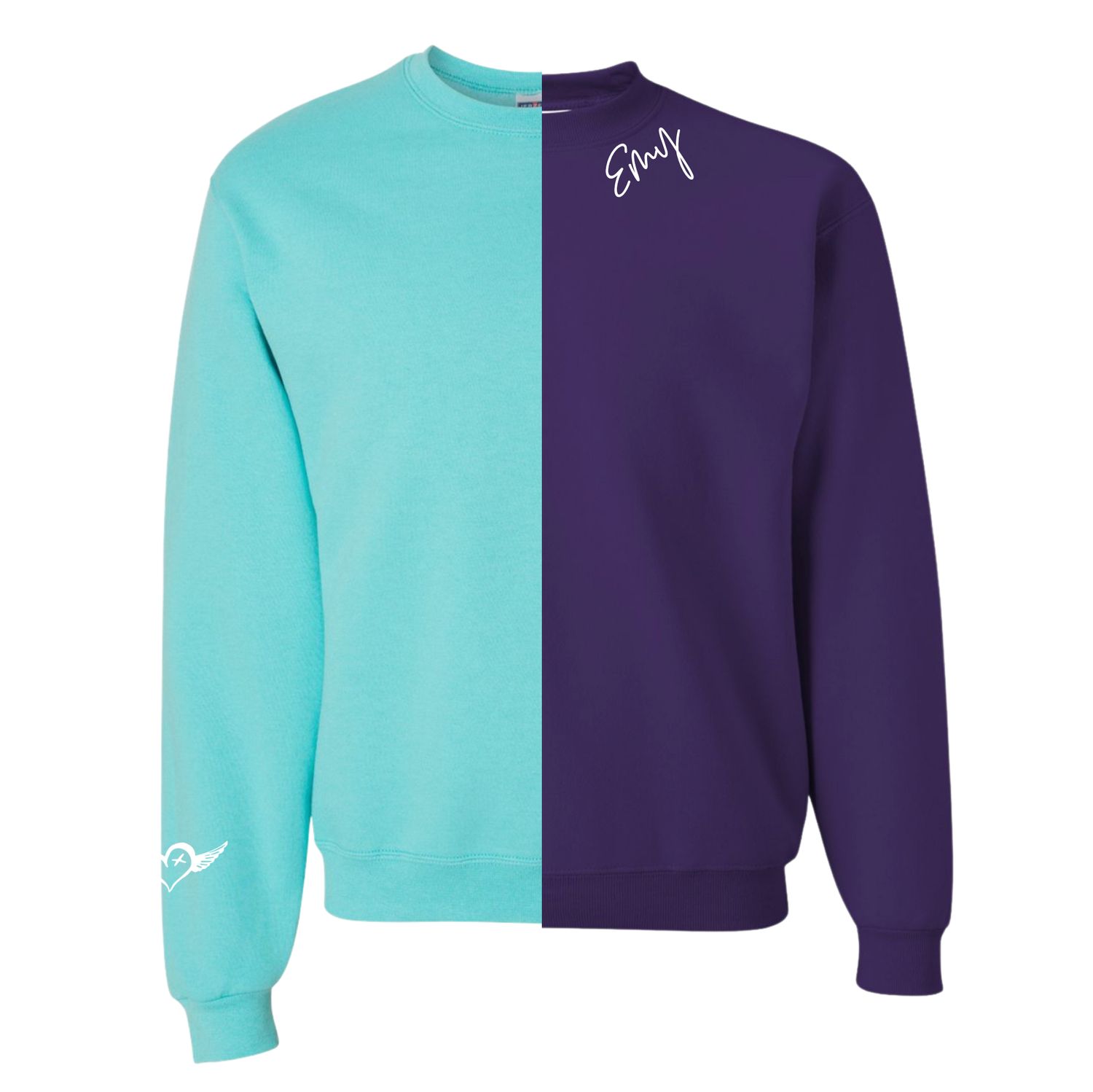 DANCE HALF + HALF SWEATSHIRT