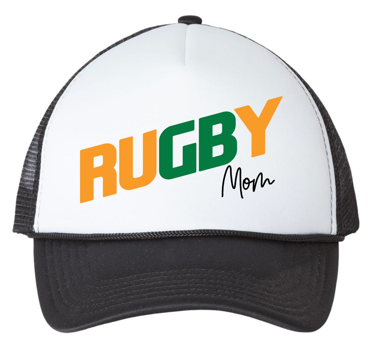 RUGBY MOM TRUCKER HAT