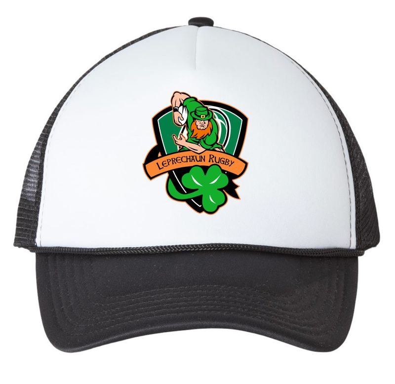 LEPRECHAUN RUGBY TRUCKER HAT