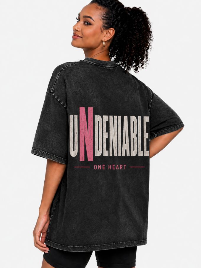 OVERSIZED W/POCKET UNDENIABLE