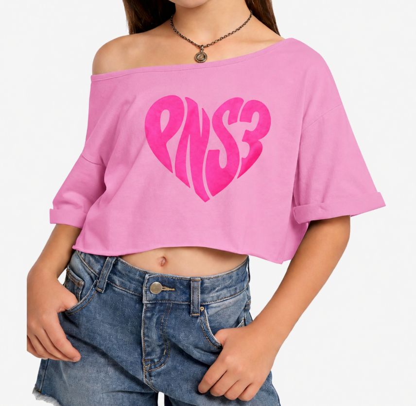 KIDS OFF THE SHOULDER TEE