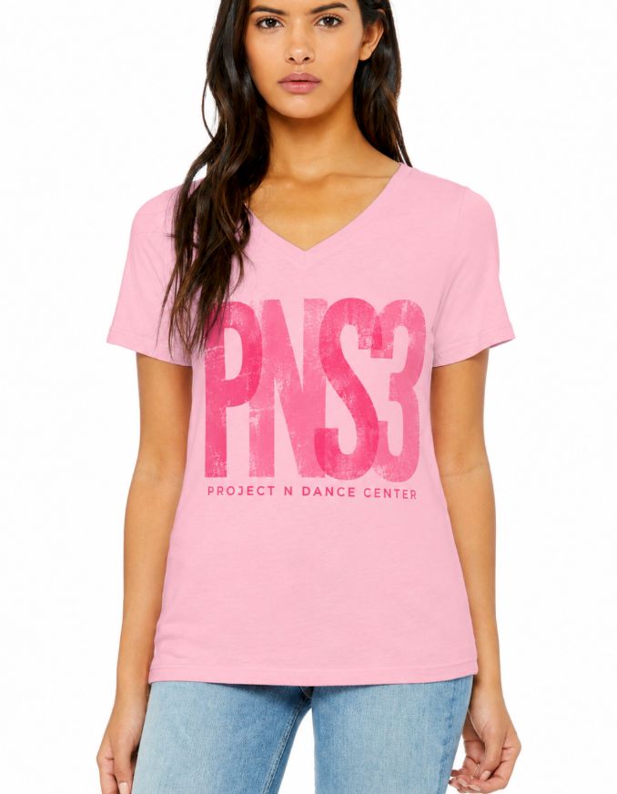 PROJECT N DANCE CENTER WOMENS V-NECK