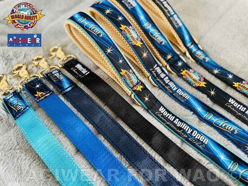 2022 Wao "10 years" Leash / Laisse Wao "10 ans"