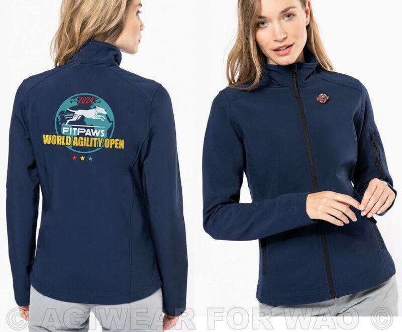 2024 WAO Embroidered Softshell Jacket / Veste softshell brodée WAO 2024