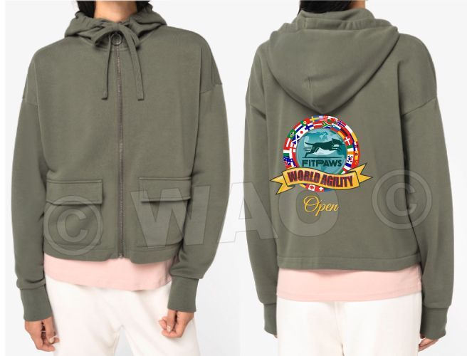 WAO woman trendy sweatshirt / Sweatshirt WAO Femme coupe tendance