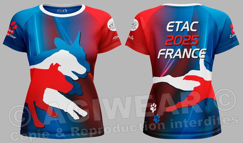 TSHIRT ETAC 2025 FRANCE / ETAC 2025 FRENCH TSHIRT