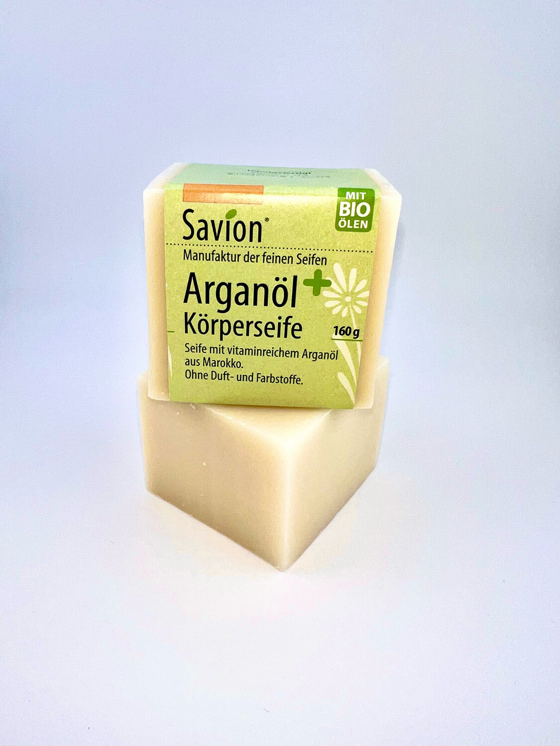 Bio-Arganöl Seife Savion (Energetisiert) 160g