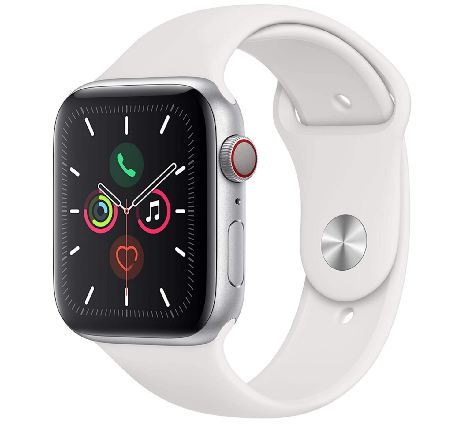 Cinturino compatibile per Apple Watch Bianco