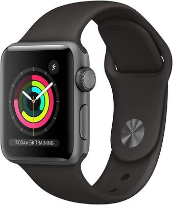 Cinturino compatibile per Apple Watch Nero