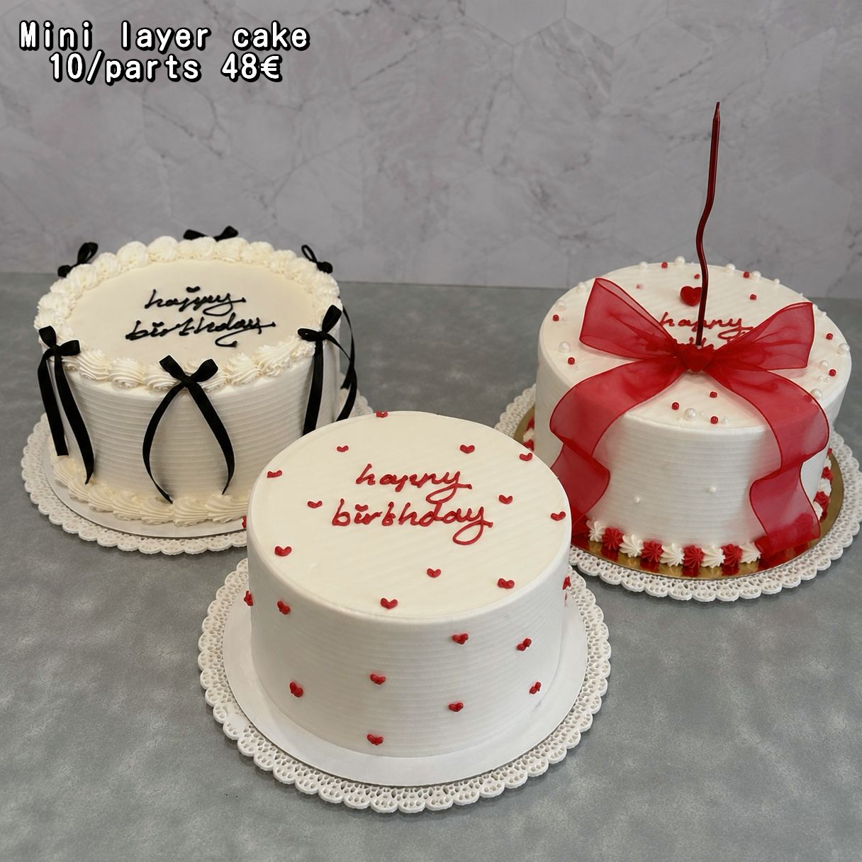 Mini Layer Cake