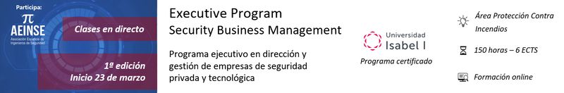 EXECUTIVE PROGRAM - FIRE PROTECTION BUSINESS MANAGEENT