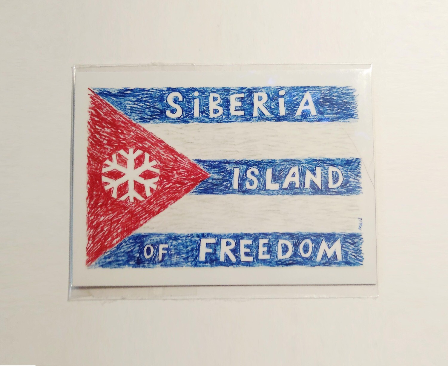 Магнит "Siberia Island of Freedom"