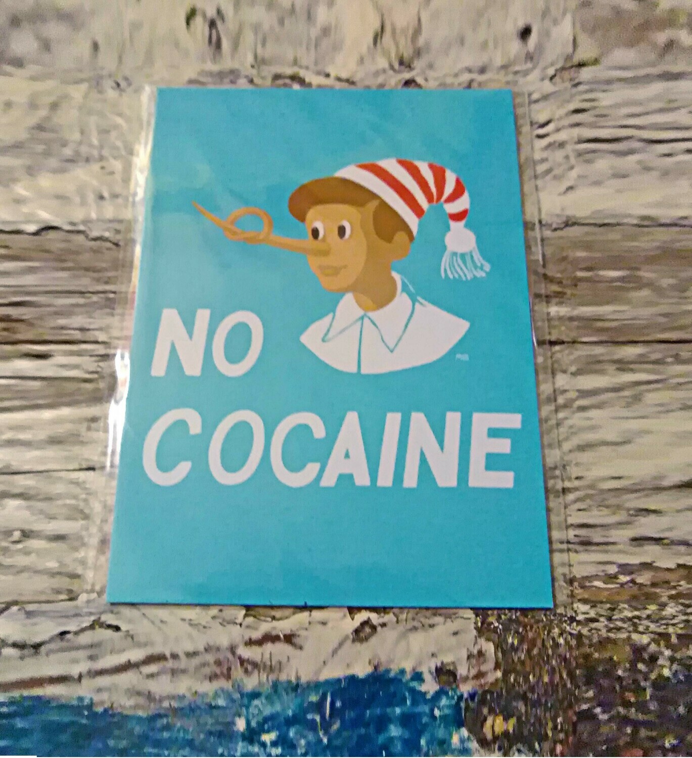 Магнит "No Cocaine"