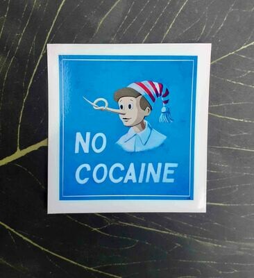Стикер "No Cocaine"