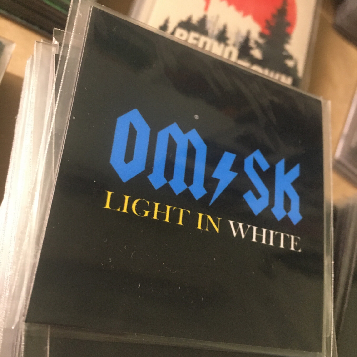 Магнит «Omsk Light in white»