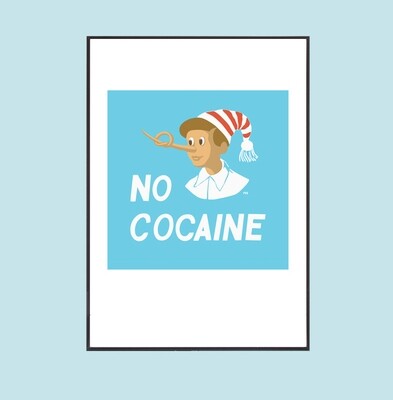 Постер "No Cocaine"