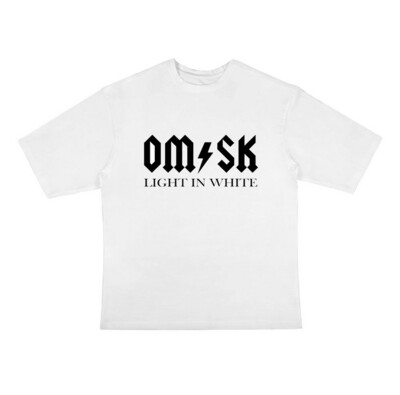 Футболка "Omsk Light in White"