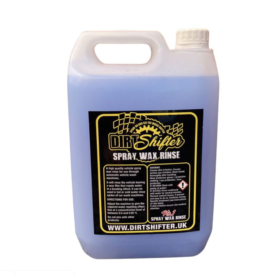 Spray Wax Rinse - 5 Litre