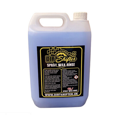 Spray Wax Rinse - 5 Litre