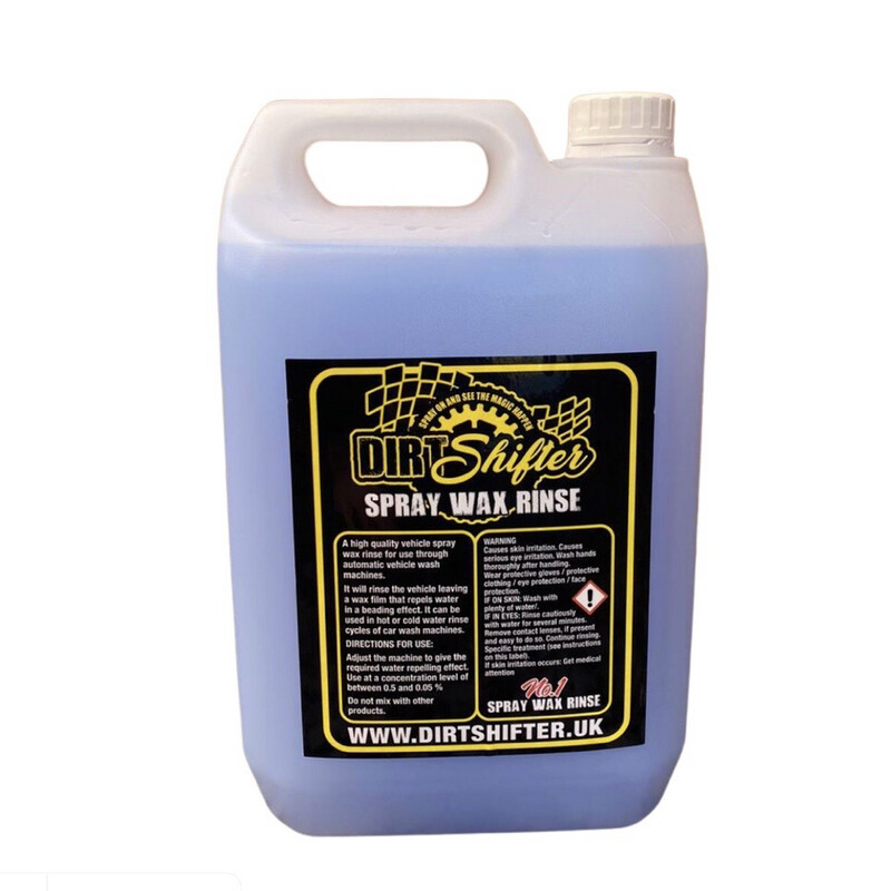 Spray Wax Rinse - 5 Litre