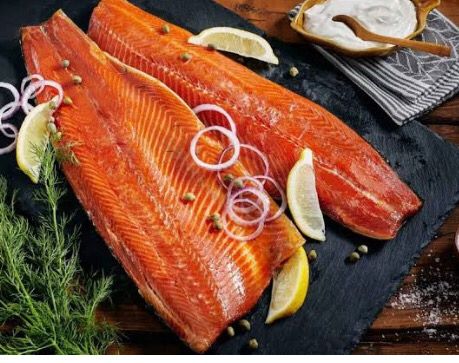 Hot Smoked Trout Plain. Medium (300-350g)