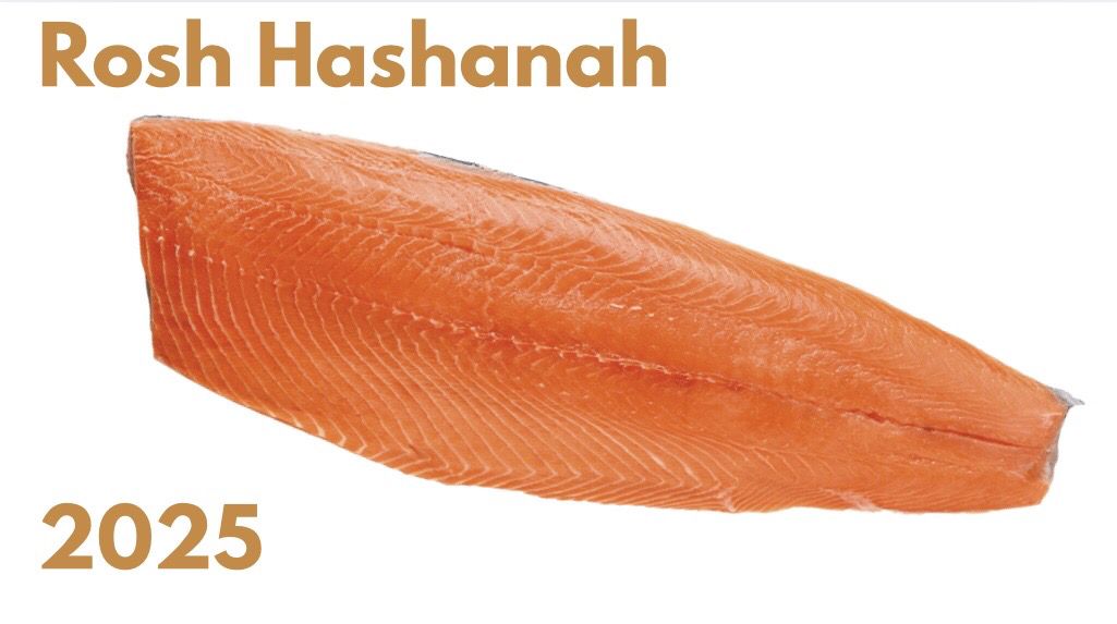 RH Norwegian Uncooked Salmon Side ( Approx 1.2kg) KOSHER