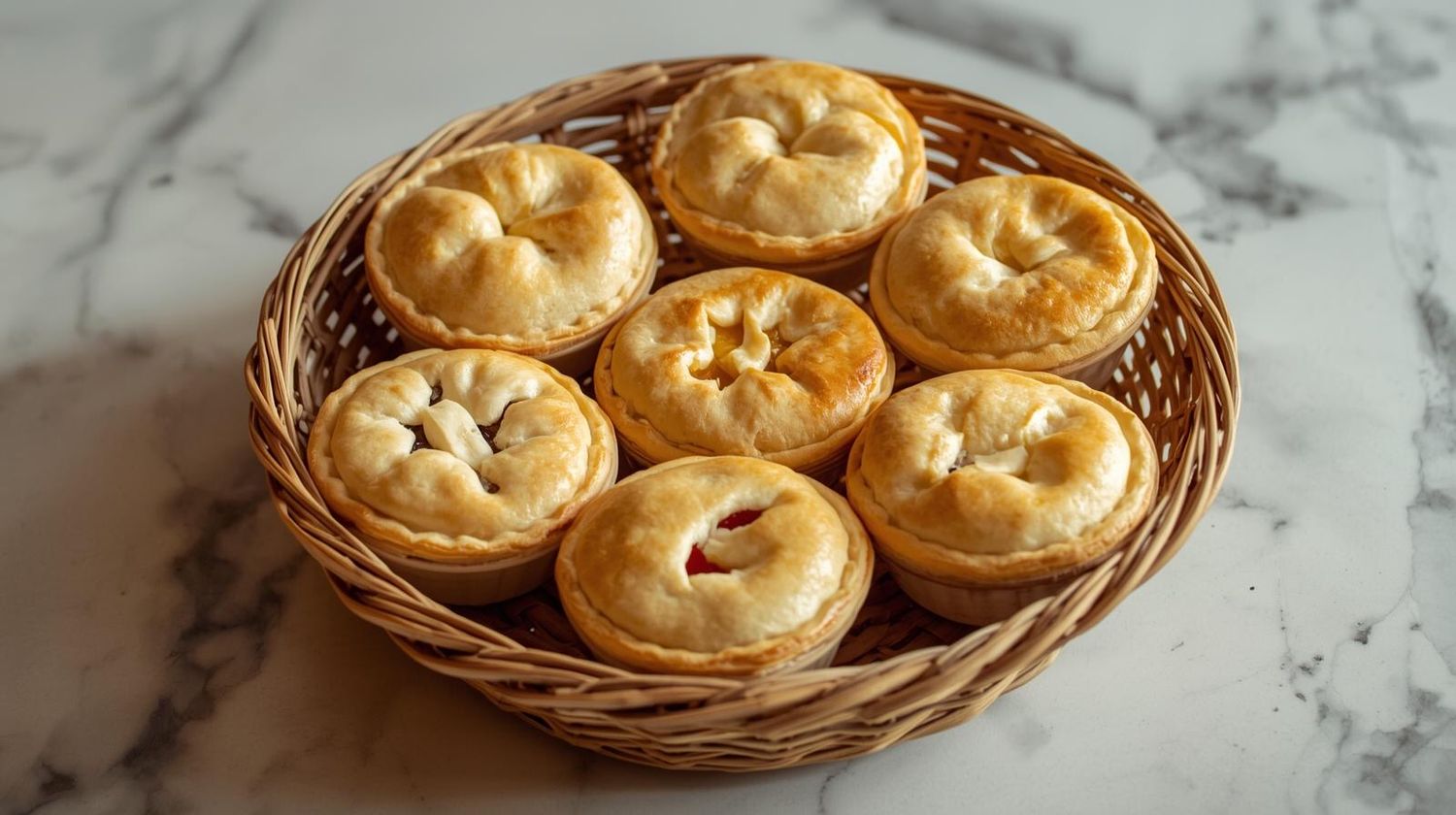 Milly&#39;s Mini Smoked Trout Pies 6 In a box