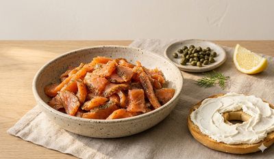Smoked Salmon Bits &amp; Strips 500g Pack