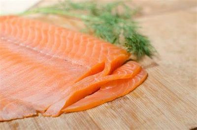 Cold Smoked Norwegian Salmon Side - Pre Sliced -Appox 1.2kg KOSHER / HALAAL