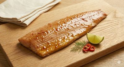 Hot Smoked Trout with Sweet Chilli Glaze Approx. 300–350g Fillet