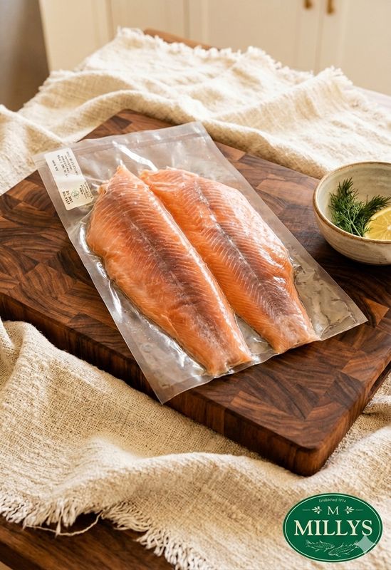 Milly's Smoked Trout Fillets 🔹 Plain