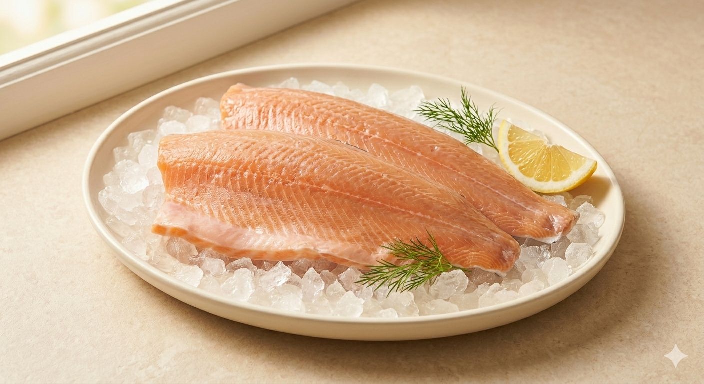 Raw Trout Fillets Approx. 400–450g Fillet