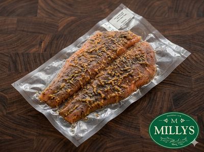 Milly's Smoked Trout Fillets 🔸Peppered